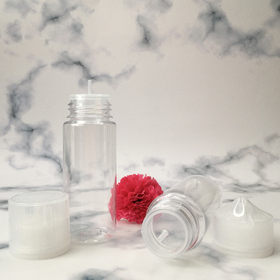 Şeffaf E Sıvı Şişe 10ml 15ml 30ml 60ml 80ml 100ml vida kapağı
