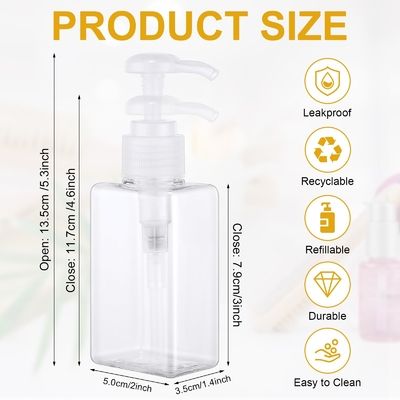50 ml yapay nemlendirici şişeler nemlendirici kremler için mükemmel