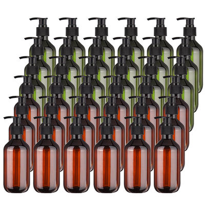 PE yakası malzemesi ile özelleştirilebilir plastik losyon şişeleri çoklu kapasiteli 120ml 250ml 300ml ve 500ml Kozmetik için idealdir