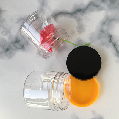 Plastik depolama kavanozları 30ml 50ml 60ml 80ml 100ml 120ml 150ml 200ml 250ml