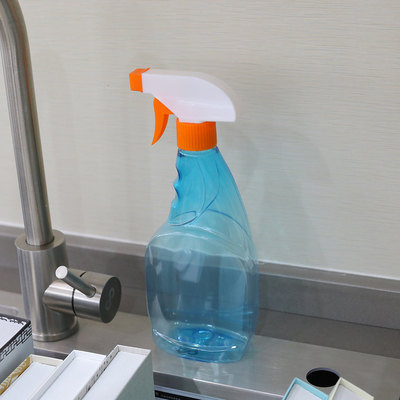 200ml Plastik Silindir Trigger Sprayer Şişe Özel Logo Ekran Basılmış