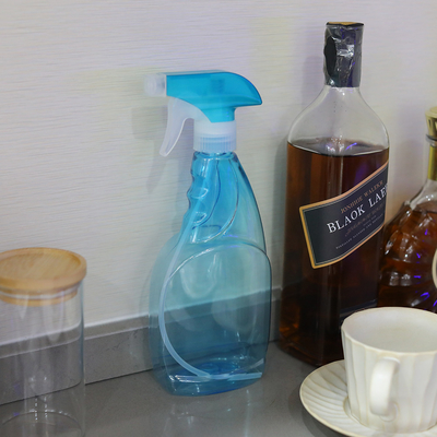 Ekran baskı PET tetikleme pompası şişe Özel Logo 200ml Plastik sisli şişeler