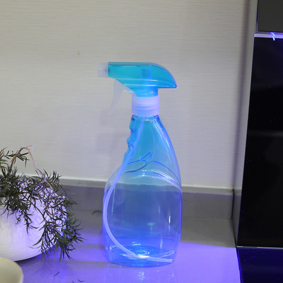 Ekran baskı PET tetikleme pompası şişe Özel Logo 200ml Plastik sisli şişeler