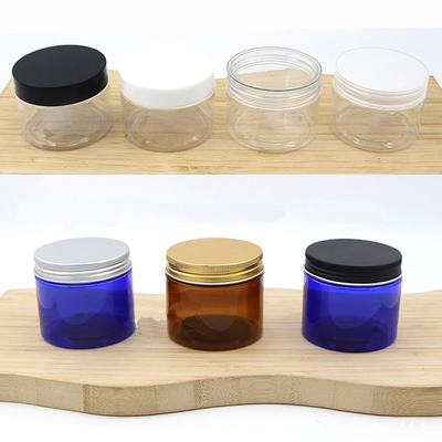 Kavanoz üreticisi, toptan açık 50g 60g 70g 80g 150ml 180ml 250ml 350ml 500ml 600ml 8oz 16oz 32oz plastik kavanoz