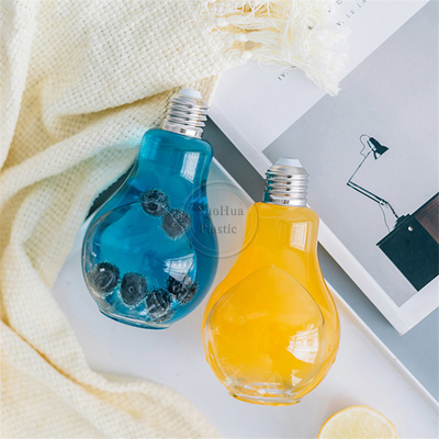 BPA Serbest Açık 50ml 100ml 150ml Buzlu Kahve Çay Düz Pet Plastik Meyve Şişesi Vuruşlu Alüminyum Kapağı