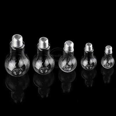 BPA Serbest Açık 50ml 100ml 150ml Buzlu Kahve Çay Düz Pet Plastik Meyve Şişesi Vuruşlu Alüminyum Kapağı