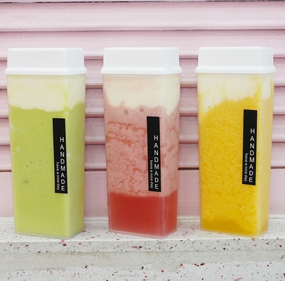 İzole edilmiş modern kabarcık çay kavanozları ile sapıklık önleyici tasarım 120ml 250ml 350ml 500ml