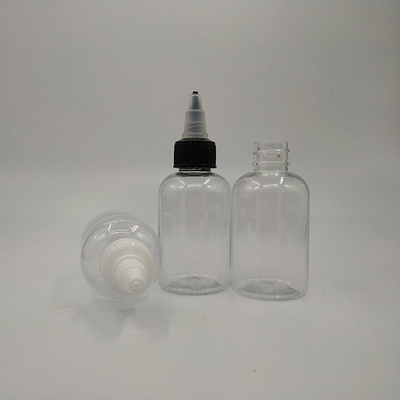 Kişiselleştirilmiş Açık Plastik vida üst şişeler Sıvı Depolama Çeşitli Kapasiteleri