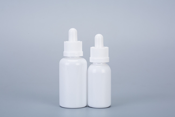 Dropper şişeleri 10-120ml Yumuşak vida Kapak Özel Logo Şeffaf Siyah Özel