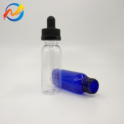 15ml Özel Logo Plastik Damla Şişeleri Yumuşak Yüzey Şeffaf Siyah Özel