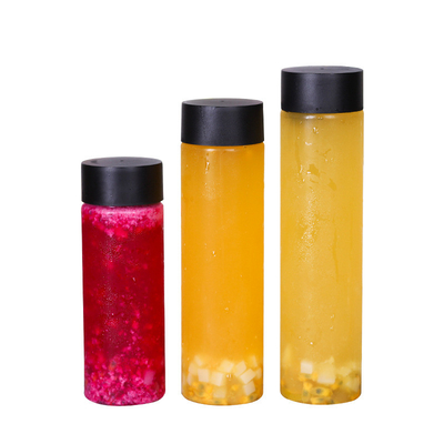 500ml Kapasiteli El Yapısı Plastik Malzemelerle Süt Çay Şişeleri Kapasiteli 120ml 250ml 350ml