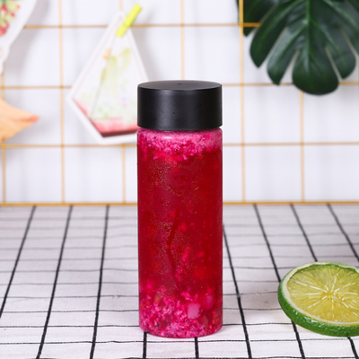 500ml Kapasiteli El Yapısı Plastik Malzemelerle Süt Çay Şişeleri Kapasiteli 120ml 250ml 350ml