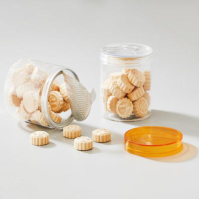 Elegant Plastik Kozmetik Kavanoz Set Özel Baskı Güzellik Ürünleri için Çeşitli Boyutlar