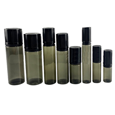 10ml-100ml PET sıvı damlatıcı şişeler Özel Logo Ekran Baskı Yuvarlak Şekil
