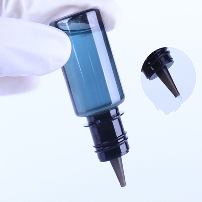 10ml-100ml PET sıvı damlatıcı şişeler Özel Logo Ekran Baskı Yuvarlak Şekil