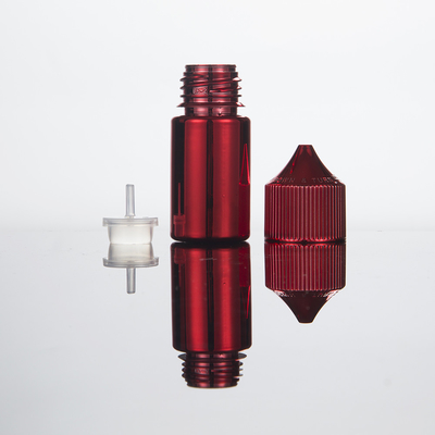Çocuk geçirmez vida kapağı ile özelleştirilebilir 10ml-100ml PET sıvı damlatıcı şişeler