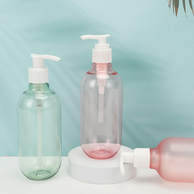 PET Yakası, özelleştirilebilir kalıp ve etiketleme yüzeyi ile plastik losyon şişeleri