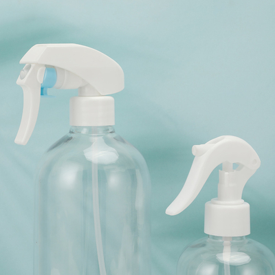 Beyaz Kapaklı ve UV Elektroplastralı Yakalı Şeffaf Plastik Losyon Şişeleri