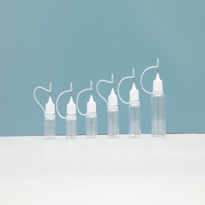 Çocuk geçirmez E sıvı şişesi Yuvarlak 60 ml E sıvı şişesi ekran basılı etiketle