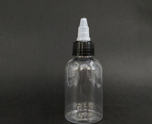 Sıvı depolama için özelleştirilebilir mühürle açık plastik vida üst şişeler