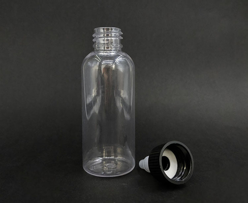 Sıvı depolama için özelleştirilebilir mühürle açık plastik vida üst şişeler