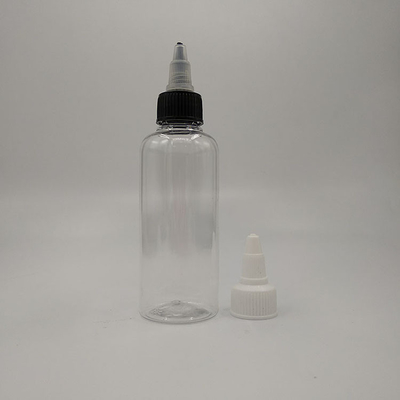 15ml-100ml'lik açık plastik vida üst şişeler