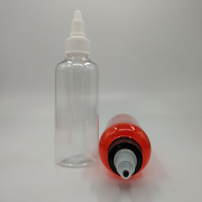 15ml-100ml'lik açık plastik vida üst şişeler