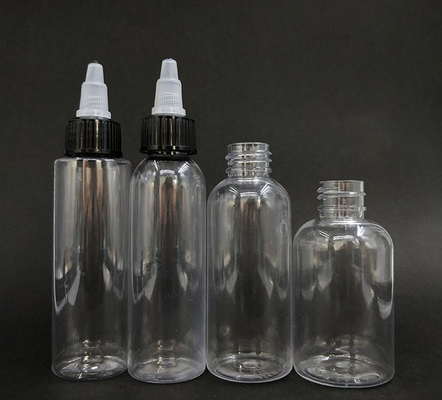 Kolay dağıtım için açık plastik vida üst kavanozlar Kapasite aralığı 15ml - 100ml