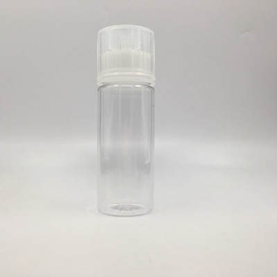 Çocuk geçirmez Şeffaf E Sıvı Şişe Döşeme 10ml-100ml Kapasite