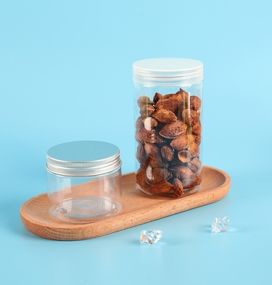 Gıda Derecesi Boş Kozmetik Vücut Kirletici Yüz Maske Konteyneri PET Açık 30ml 500ml Kapaklı Plastik Kavanoz