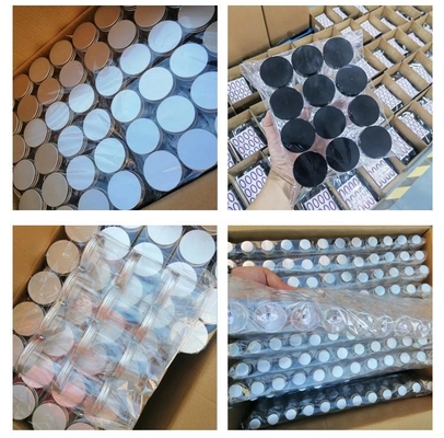 Amber siyah PET kapı boş 100g 120g 200g 250g 300g 500g plastik vücut fırça iç kapağı 4oz 8oz