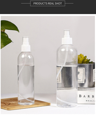 Çeşitli Günlük Kapasite için PET Plastik Sprey Şişeleri 10ml 15ml 30ml 50ml 60m 70ml 100ml 200ml 500ml