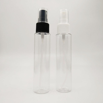 Klasik Şeffaf PET Spray Şişesi Yuvarlak Dayanıklı Tasarım Günlük Kullanım için Çeşitli Kapasiteleri