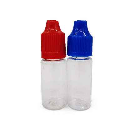 Şeffaf 10ml 15ml 30ml 60ml 80ml 100ml PET E sıvı şişe
