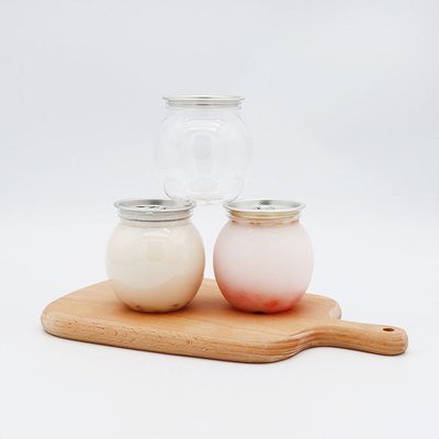 Kapak süt çayı şişelerinde kare yuvarlak vida yalıtım / sızıntı kanıt özellikleri ile 0.5kg kapasiteli