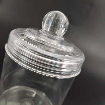 Özel Logo Sıfırlama Plastik Güzellik Kavanozu / Basınç Duyarlı Sıkıştırma ile Plastik Konteyner Kavanozu