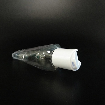 Ekran baskı ve flip top kapanışı ile özelleştirilebilir beyaz plastik losyon şişeleri