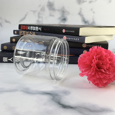 50Ml 100Ml 120Ml 150Ml 200Ml 4oz Kozmetik Kavanoz Plastik Kapaklı Açık Pet Plastik Krem Kavanoz