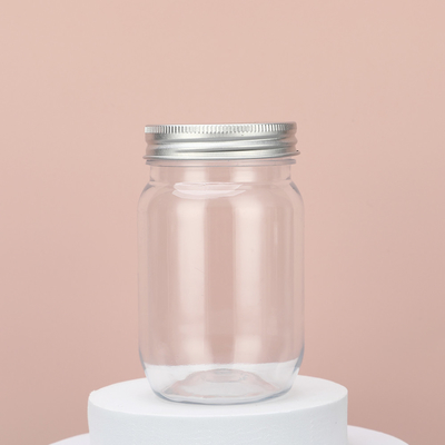 Toptan PET Boş Plastik vida Kapak Plastik Kavanoz 50-800ml