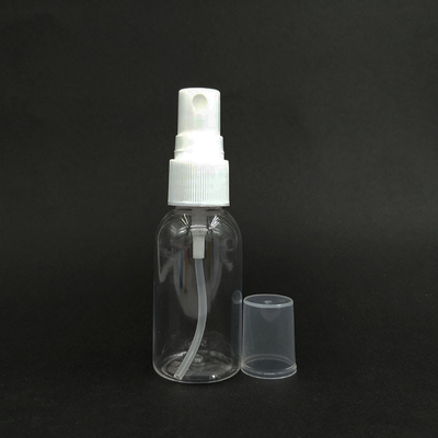 Dayanıklı yuvarlak PET plastik sprey şişesi