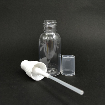 Yumuşak yüzeyli dayanıklı PET plastik sprey şişeleri