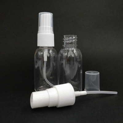 Yumuşak yüzeyli dayanıklı PET plastik sprey şişeleri