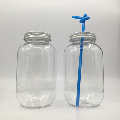 Çift Duvarlı Açık Plastik Süt Çay Şişesi