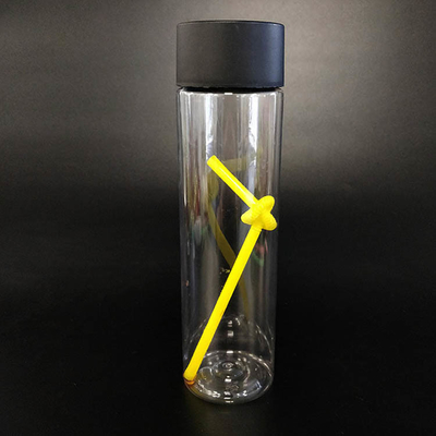 Modern Açık Plastik Sızdırmaz Süt Çay Şişeleri