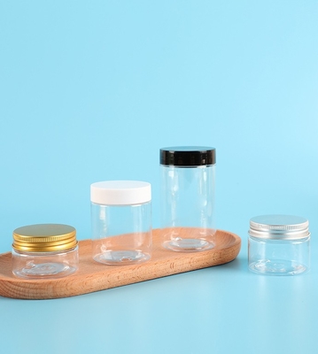 Baskılı Logo ile Özel Plastik Kavanoz Konteyneri