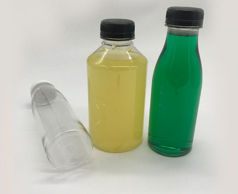 Balonlu çay mağazaları için kristal açık sızıntı geçirmez plastik kabarcık çay kavanozları