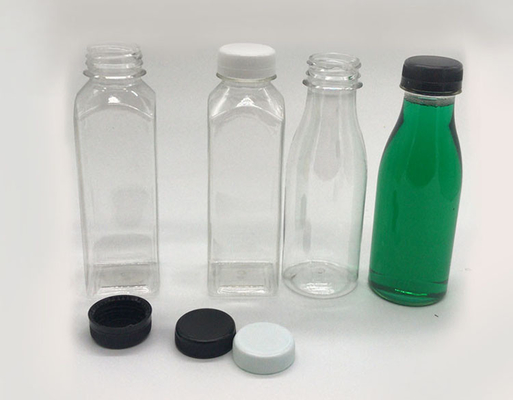Kapaklı tekrar kullanılabilir 0,5 kg plastik süt çayı şişeleri