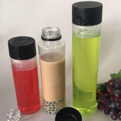 Kapaklı tekrar kullanılabilir 0,5 kg plastik süt çayı şişeleri