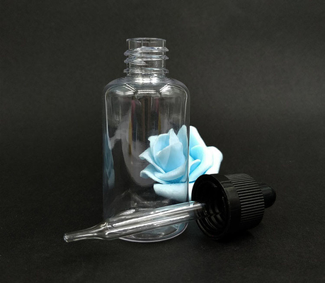 Yumuşak yüzeyli serum ve esansiyel yağlar için vida kapaklı damlatıcılar