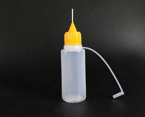 10-120 ml açık cam damlatıcı şişeler, vida kapaklı siyah / şeffaf özel basılı
